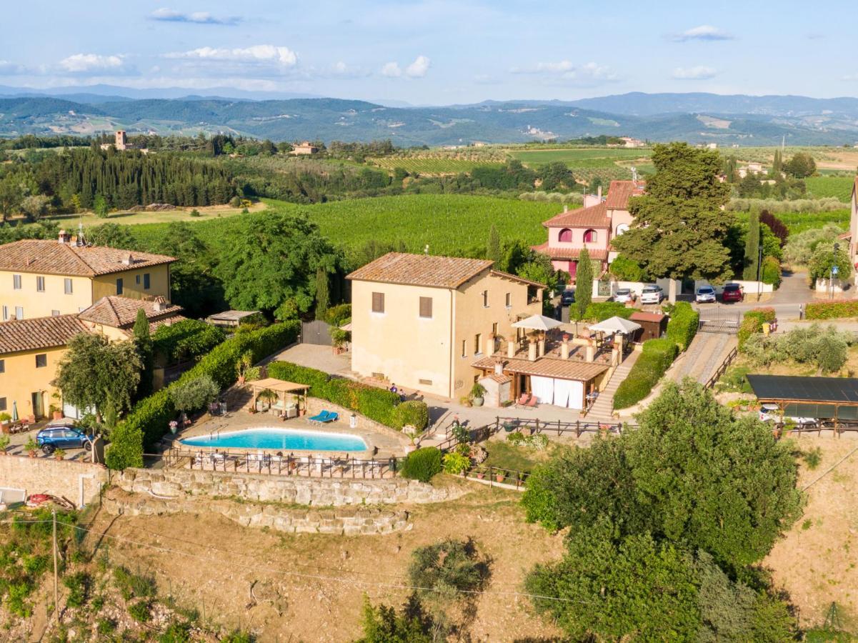 Podere Vergianoni Con Piscina E Vista Mozzafiato Tavarnelle Val di Pesa Esterno foto