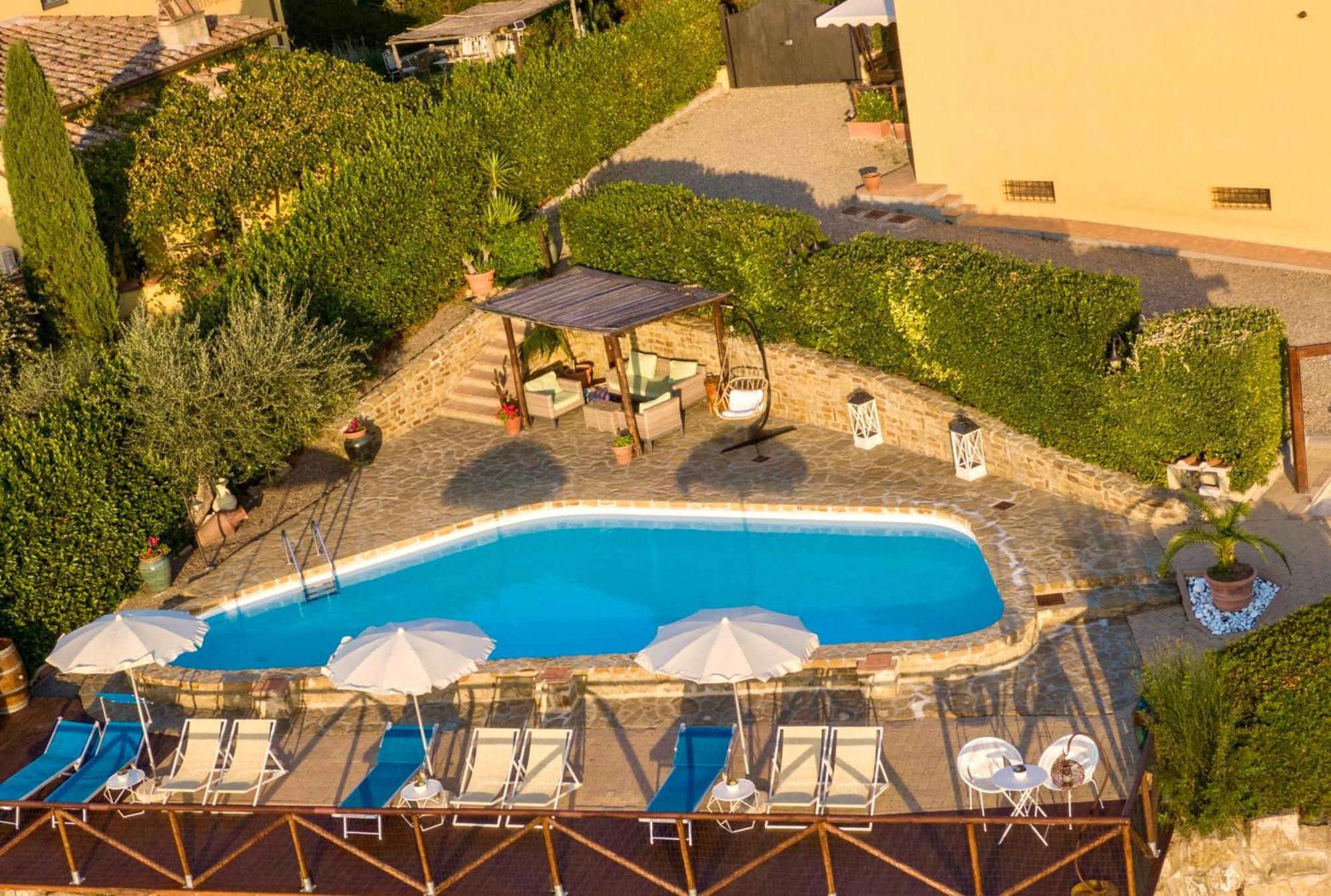 Podere Vergianoni Con Piscina E Vista Mozzafiato Tavarnelle Val di Pesa Esterno foto