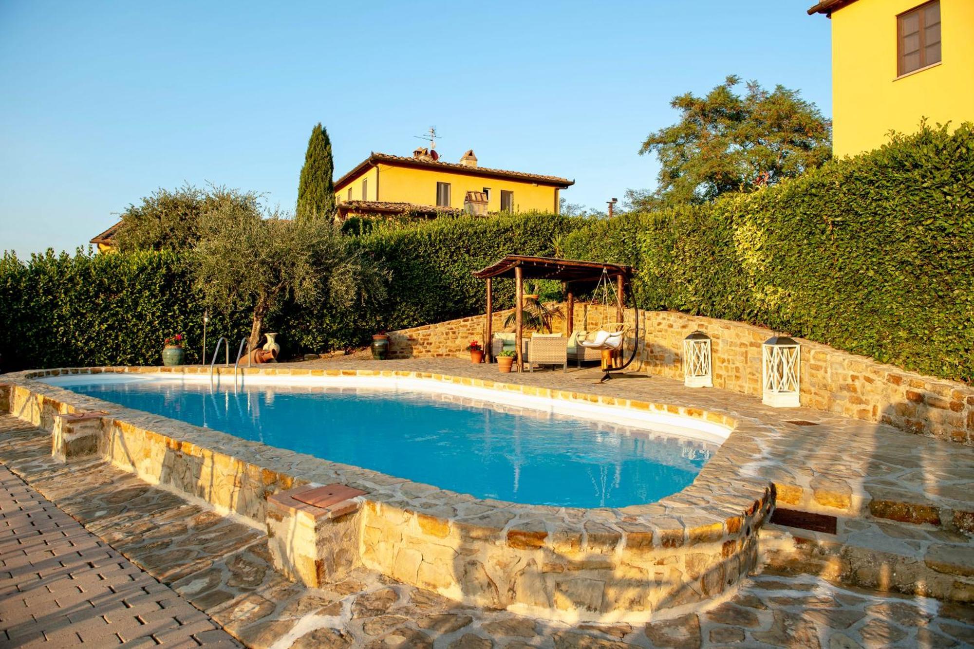 Podere Vergianoni Con Piscina E Vista Mozzafiato Tavarnelle Val di Pesa Esterno foto